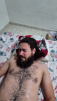 Milk From My Boobs on the Beard of My Neighbor