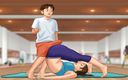 Cartoon Universal: Summertime saga parte 1 - Sexy yoga (sub español)