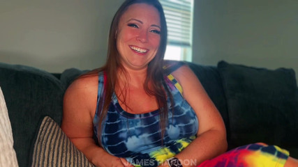 James Hardon: 흑인 대물 자지 인종 간 질싸를 갈망하는 갈색 머리