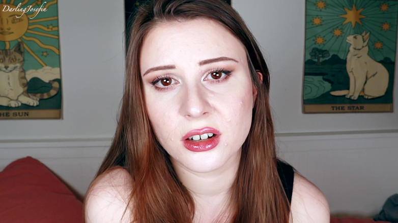Darling Josefin: Hloupá sebe ponižující kunda! Submisivní děvka ponižující sprosté mluvení