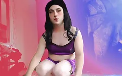 Cutest Cumshot Ladyboy Hands Free Big Cum Load Hot Big Ass