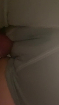 Teasing Her Cameltoe in Yoga Shorts