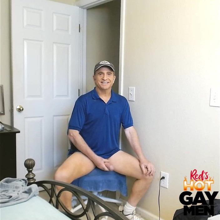 Reds Hot Gay Men: Solo Redhead Big Dick Stroke