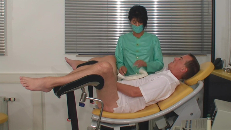 Rubber & Clinic Studio - 1ATOYS: Perfect handjob and sucking machine 2 scenes in 1