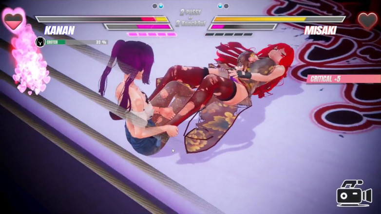 Cumming Gaming: Lesbische slag bdsm hentai spel ep.1 roodharige lesbisch scharen en...
