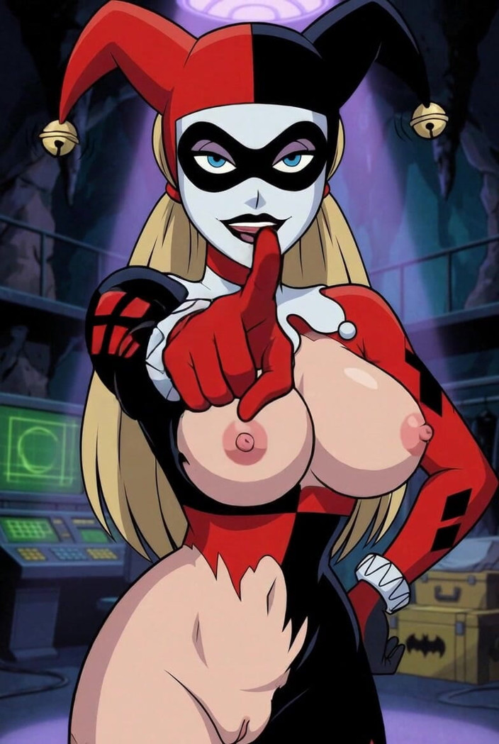 L6RD7BLU3 AI: Memek sempit harley quinn si cewek botak lagi menggoda
