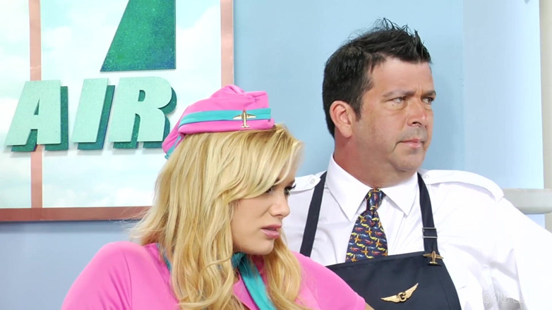 Adventures In Pornland: Not Airplane - Flight Attendants - S7 - Shyla Stylez, Randy Spears