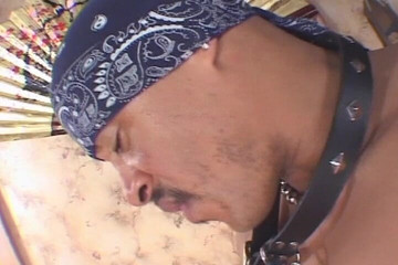 Vintage Life: Kinky Ebony Bitch Eats Sperm After Wild Fuck with BBC