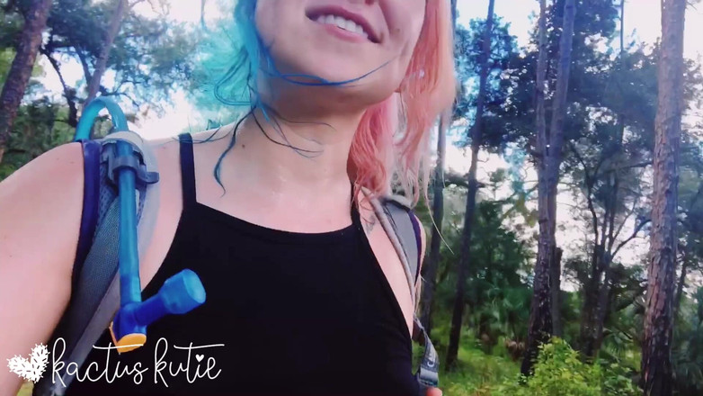 kactus kutie: Schwitzende eimer auf meiner wanderung