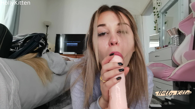Holly Kitten: Holly Kittenn JOi nedräkning smutsig prat cumshot