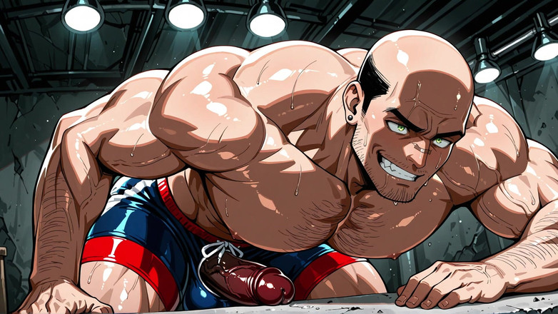 Erotic Man: Ai anime стиль великий член чоловіків