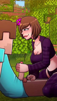 Minecraft Parody Hornycraft เกมเต็มแกลเลอรี เจนนี่
