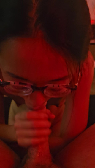 J and rose: Hluboké hrdlo při návratu z práce