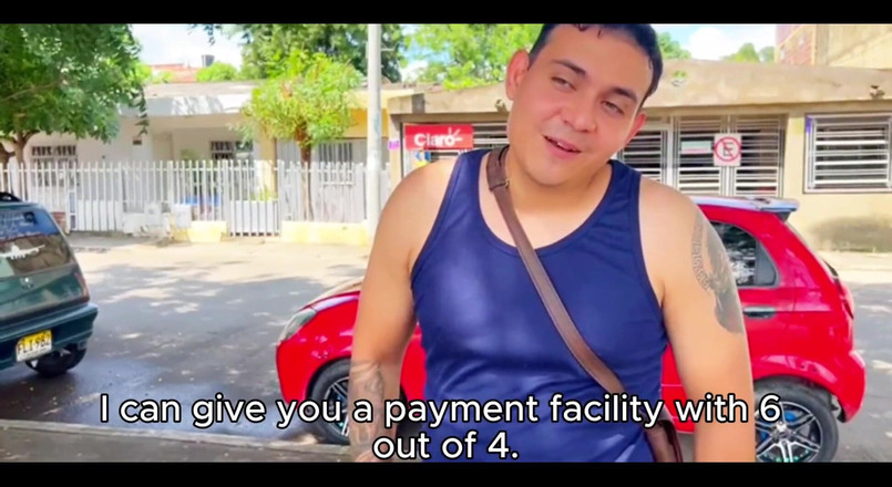 Cm productions: Malý kolumbijský velký zadek má anální sex v parku v...