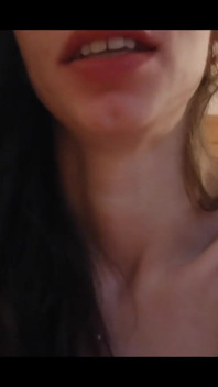 Cum in Mouth and on Tongue