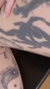 Anal Creampie with Tattooed Beauty