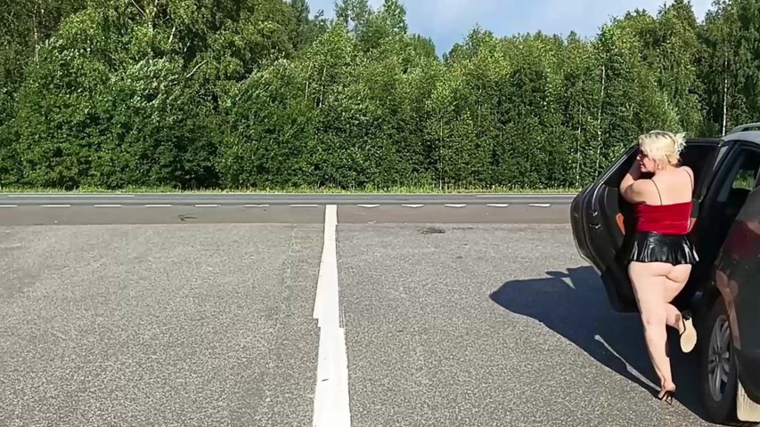 They Tease Drivers on the Highway (Red Rose Rus) They Tease Drivers on the Highway (Red Rose Rus)