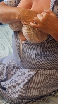 Naughty Nurse Julie - Bra Reveal & Teasing Huge Tits