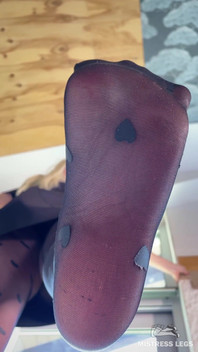 Nylon Toes Play - Then Step on Your Face