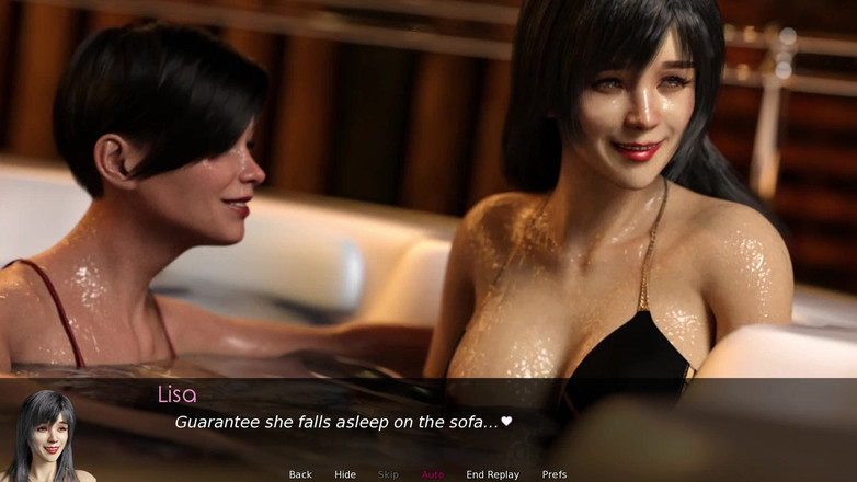 Porngame201: Lisa #30 - viv visit - porno oyunları, 3d hentai, yetişkin oyunları, 60 fps