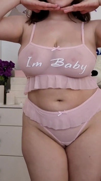 Wear Micro Bikini and Sheer Lingerie (video with Such Lingerie Already on My of or Fansly @tinni_angelll )