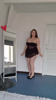 Striptease with Boob Play and Sucking Nipples