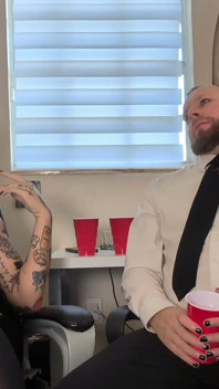 Height Humiliated by Tatiana Vex - Tall Office Goddess Humiliates Short Man - Wolfgang White Femdom