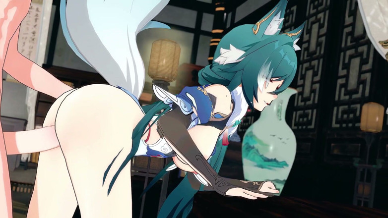 NSFWOtaku: Honkai Star Rail - adegan seks erotik Yukong - Animasi Hentai 3D