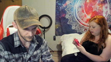 Sin Spice by Sophia Sinclair and Jasper Spice: Animour panty dildo unboxing and masturbation
