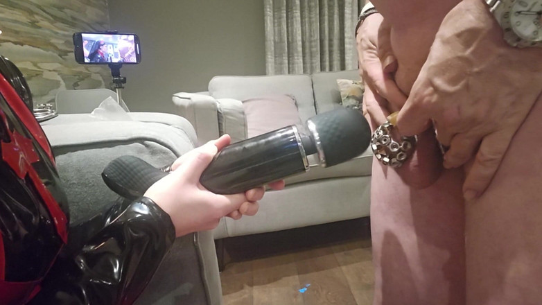 Bigtiddygoth: 義理の妹ルビーの貞操検査ボルト拷問と杖の過負荷