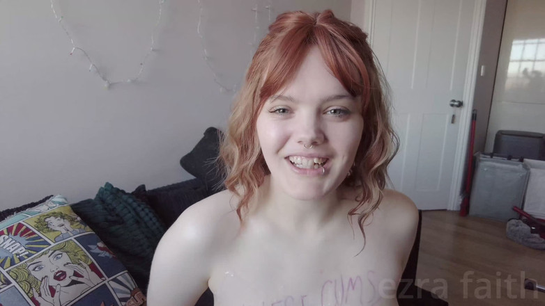 Ezra faith: Compagna di stanza esitante a uso gratuito convinta ad un'umiliazione...