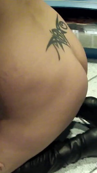 Blowjob in Porn Cinema with Blonde MILF Arabella May