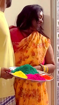Dewar - Bhabhi Hot XXX Masti on Colourful Festival holi.