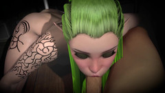 Wraith ward: Sexy Wood Elf saje ptáka