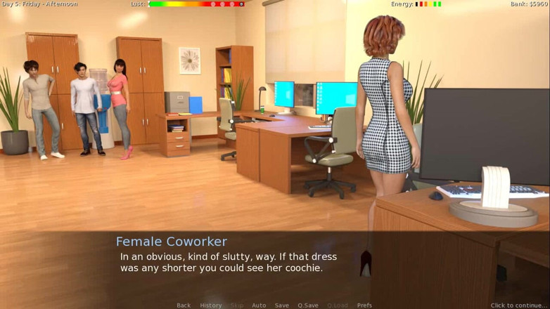 Dirty GamesXxX: ルームメイト。私のルームメイトはとてもかわいくて素敵です、ep.4
