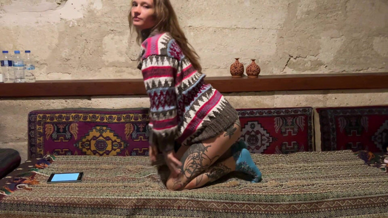 How to fuck a college girl: Petite Teen Fucked Rough in a Cave
