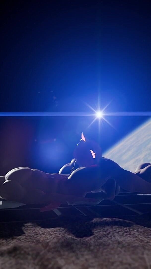3dxpassion: Catgirl io 在 Nexus-3 邋口交和大量射精上被狠操紧致的菊花