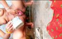 Rakul 008: Обнаженная ванная в индийской деревне