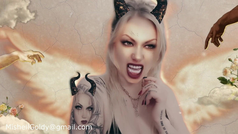 Goddess Misha Goldy: Dedah-fantasi berurusan dengan abang ipar! Klip interaktif!