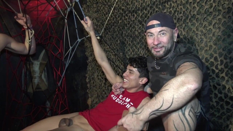 Fucked bareback for the first time: Joaquim Santana zerżnięta na surowo przez Koldo Gorana
