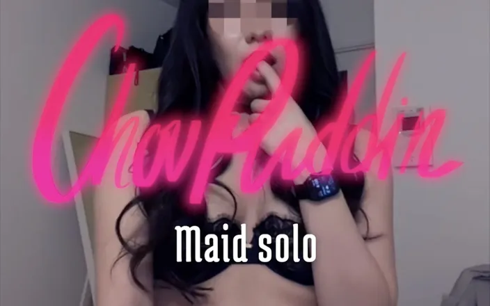 Creamy chou puddin: Maid solo (part 1) : oil &amp; fingers