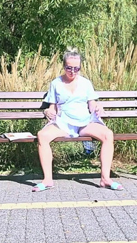 Relax on the Bench(discreet Masturbation)