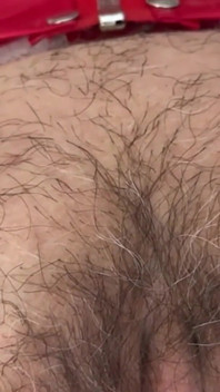 The Cougar Crawl Across the Bed -- and My Hairy Pussy