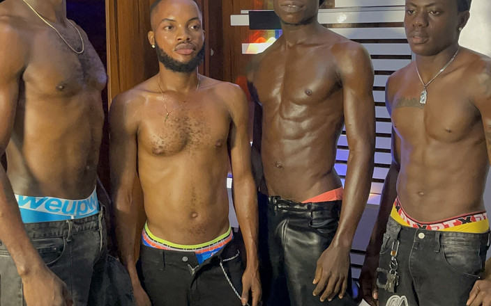 Blackjosh: ダンディは3人の男を自分のものにした。旅の途中