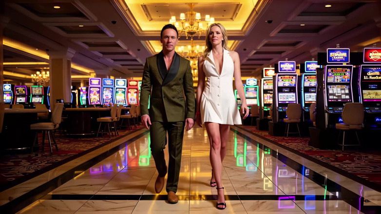 Dom Cruise: Raw Casino Creampie with MILF Tall Girl Ali