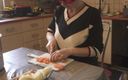 Gya studio: Naughty Wife Nude in the Kitchen