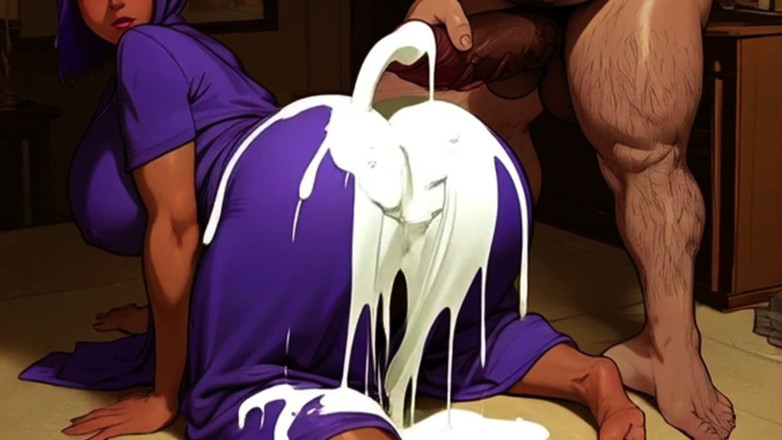 Spicy Toons: Big Titty Hijabi Hottie Loves Pleasing Her Husband