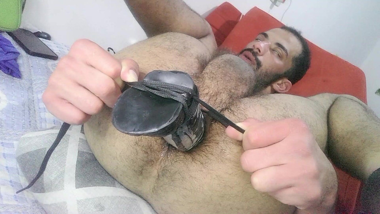 Virtual ToyBoy: 用我巨大的黑色假阳具玩长屁股