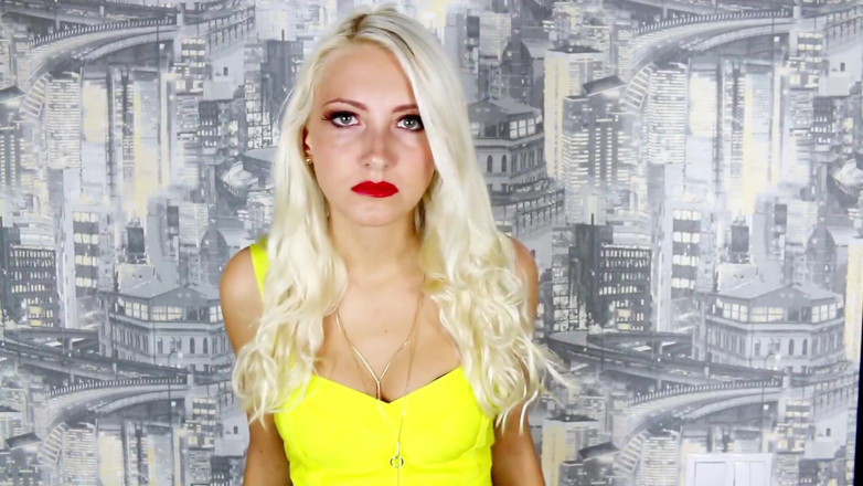 Helena Moeller: JOI and ruined orgasm by blonde goddess femdom