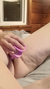Blond milf występuje dla seksownego pnącza telefonu